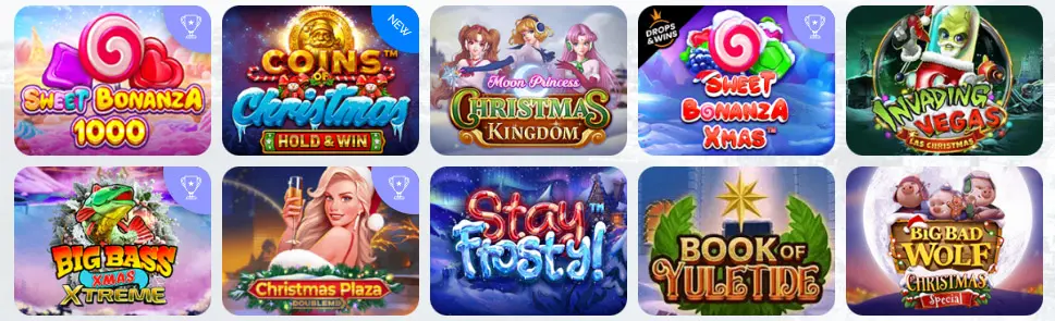 Tous les jeux VINCI SPIN CASINO