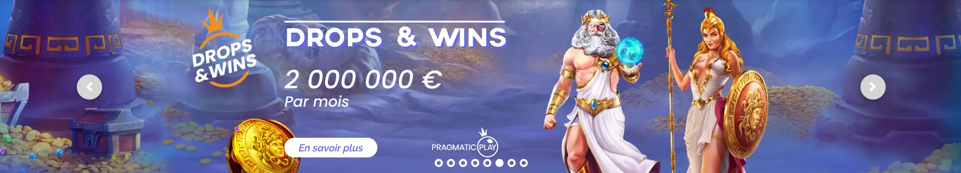 Drop and Wins VINCI SPIN CASINO